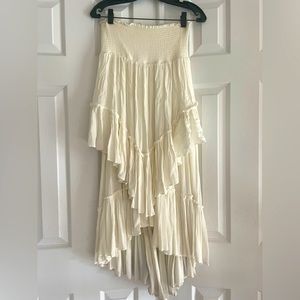 Free People Convertible Skirt/Strapless Dress
